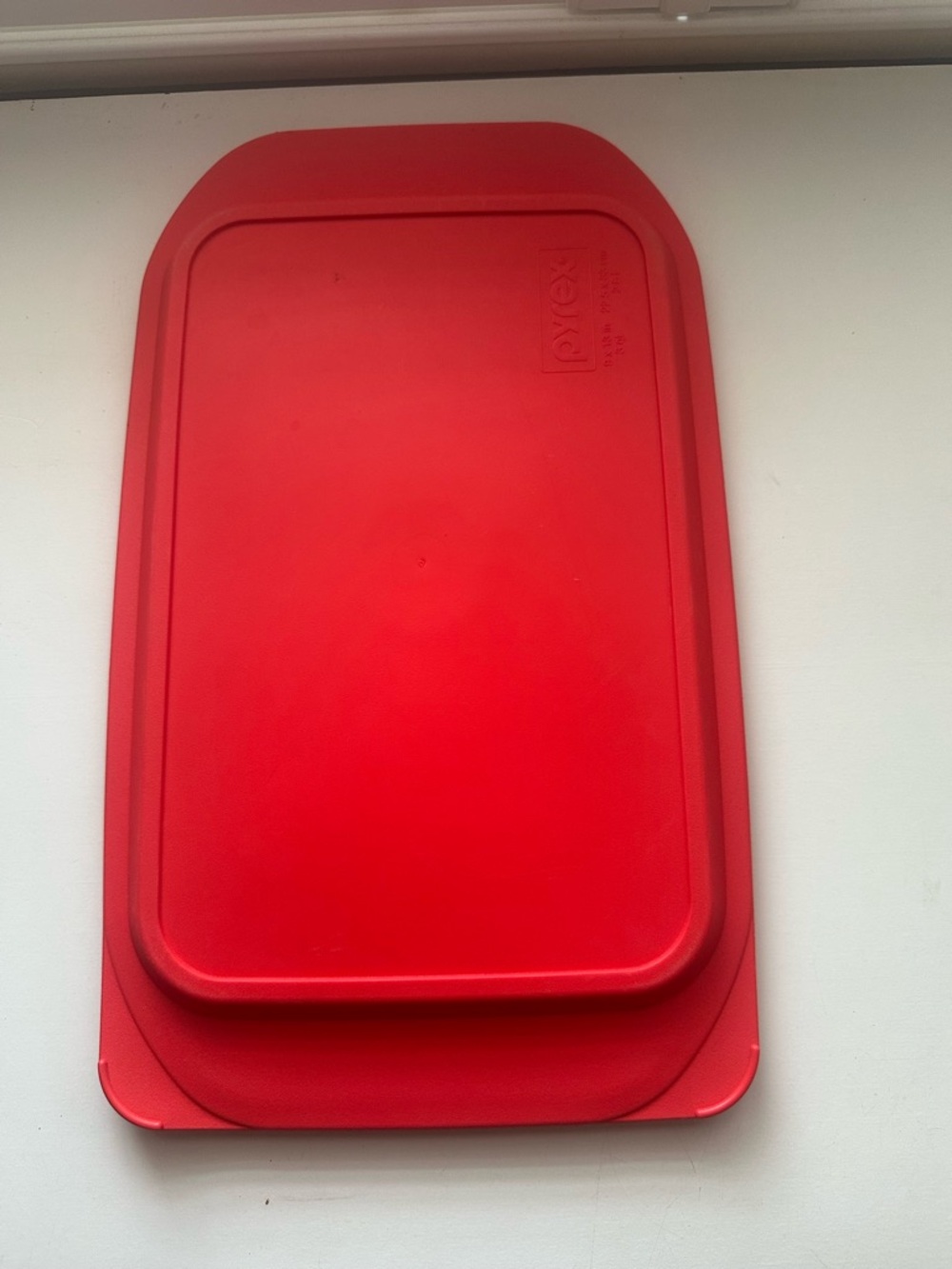 Pyrex Red Plastic Lid Replacement 9x13 3qt 2.8L - C-233-PC Made in USA